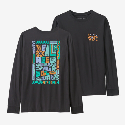 PATAGONIA Long Sleeve Regenerative Graphic T-Shirt : We All Need