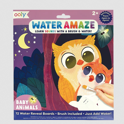 Only Water Amaze Water Reveal Boards - Baby Animals