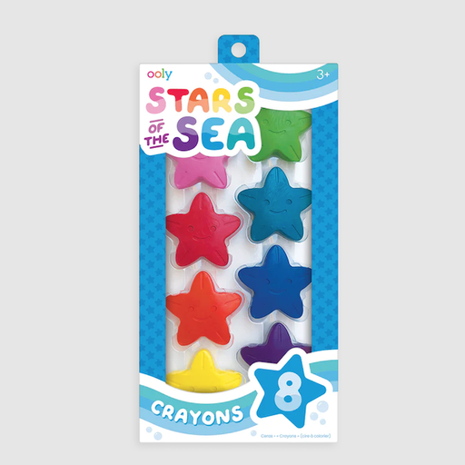 OOLY Stars Of The Sea Crayons - Set Of 8