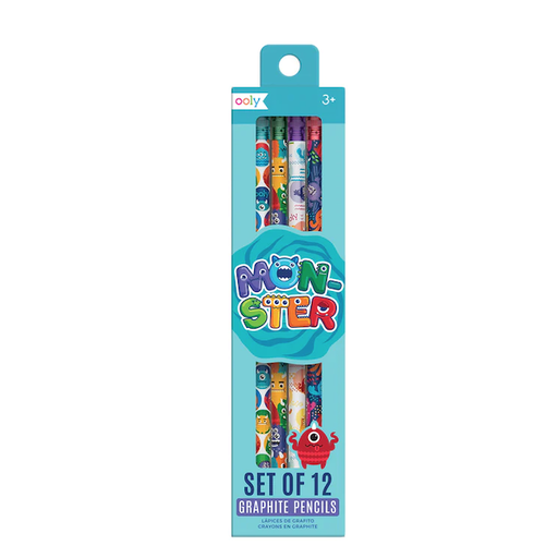 Only Monster Graphite Pencils Set Of 12