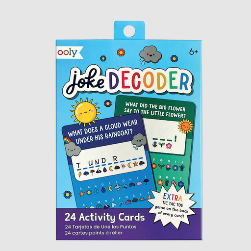 OOLY Joke Decoder Activity Cards Set Of 24