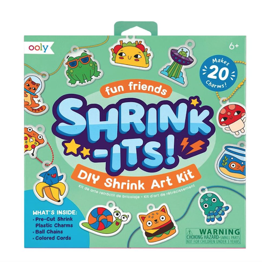OOLY Shrinks - Its! D.I.Y. Shrink Art Kit - Fun Friends