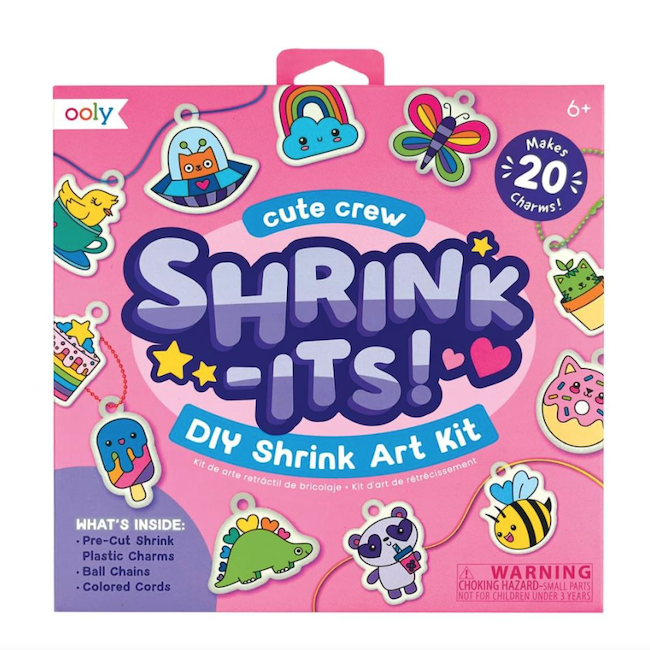 Ooly Shrink-its! DIY Shrink Art Kit - Cute Crew
