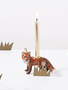 Camp Hollow Red Fox Cake Topper