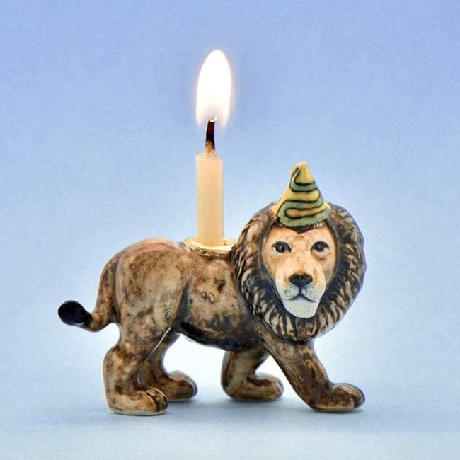 CAMP HOLLOW Lion Cake Topper