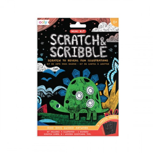 OOLY Mini Scratch And Scribble Art Kits