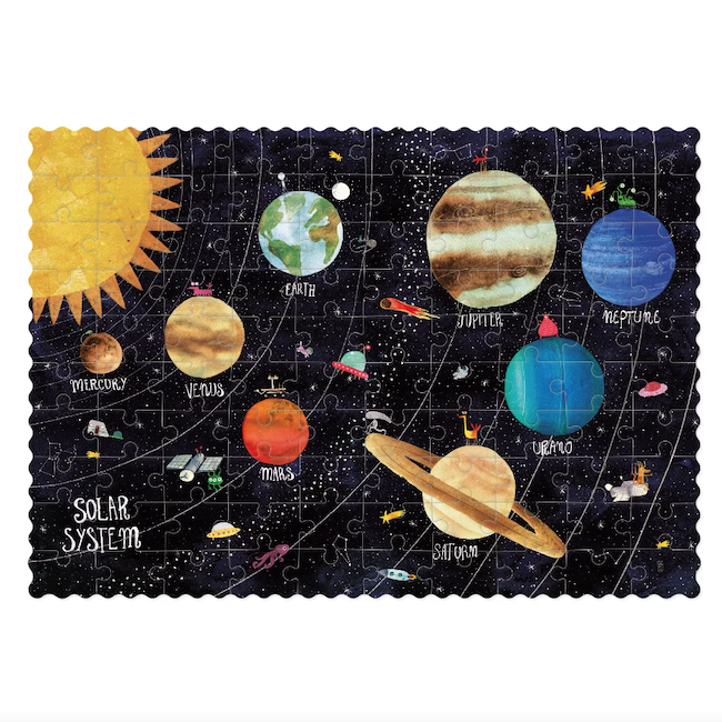 Puzzle Les Planètes - 100 pièces