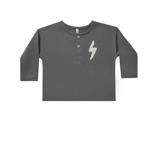 RYLEE & CRU Henley Sweatshirt