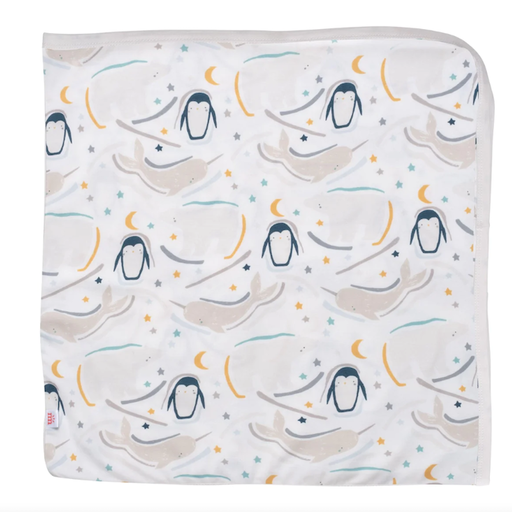 MAGNETIC ME Wish You Whale Modal Soothing Swaddle Blanket