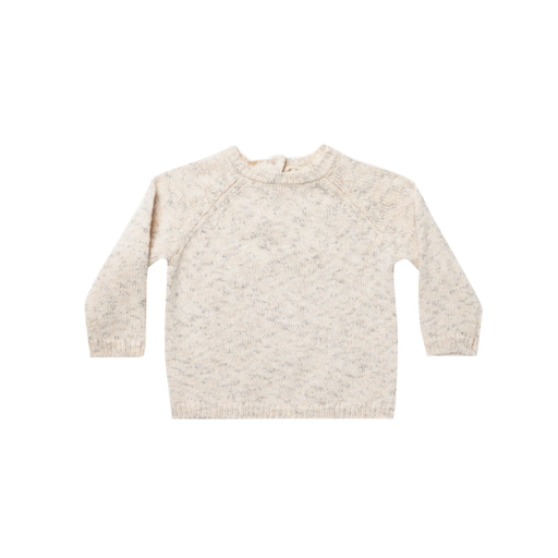 QUINCY MAE SPECKLED KNIT SWEATER
