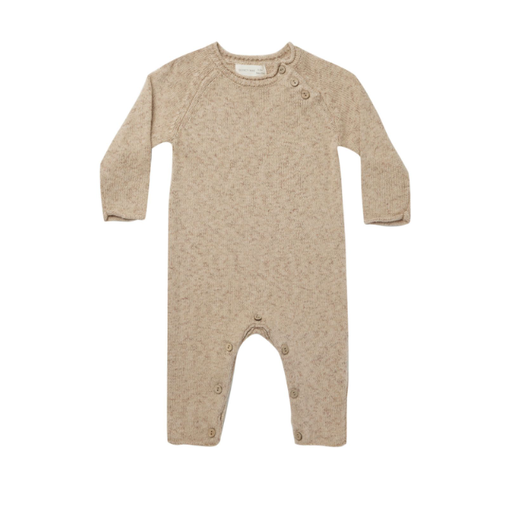 QUINCY MAE SPECKLED KNIT JUMPSUIT