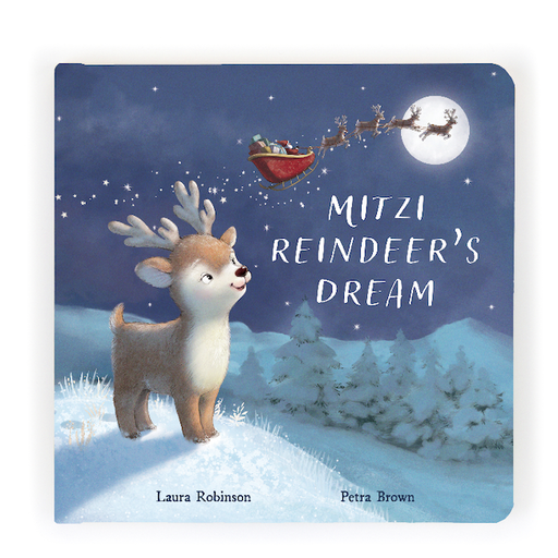 JELLYCAT Mitzi Reindeer's Dream Book