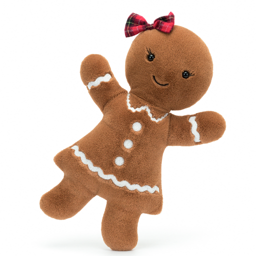 JELLYCAT Jolly Large Gingerbread Ruby