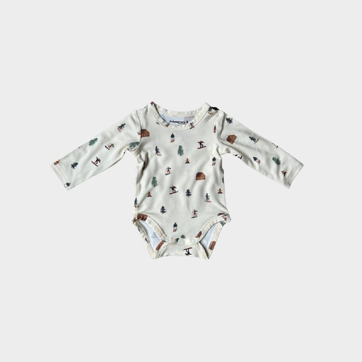 BABYSPROUTS Long Sleeve Bodysuit With Ski