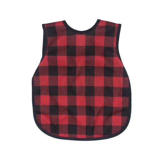 BapronBaby Red Buffalo Plaid Bapron