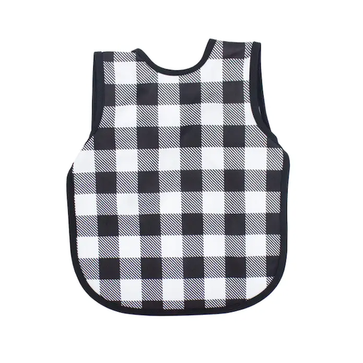 BapronBaby White Buffalo Plaid Bapron