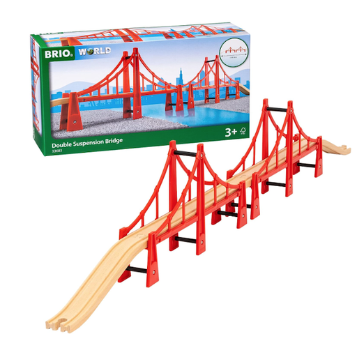 BRIO Double Suspension Bridge