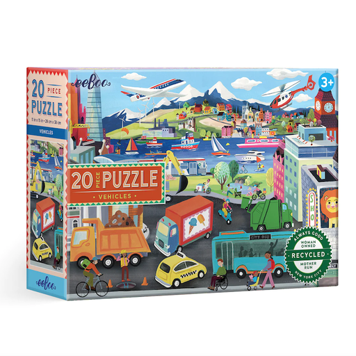 EEBOO Vehicles 20 Piece Puzzle