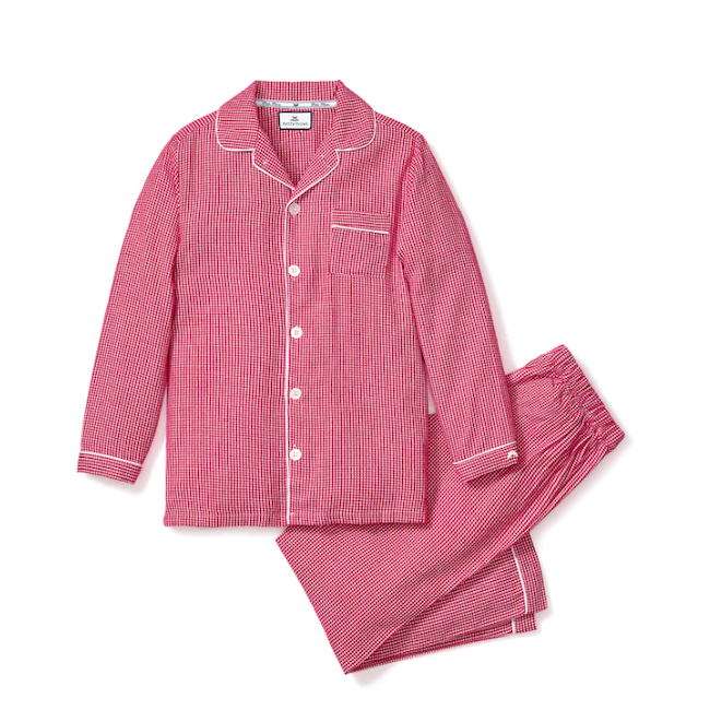 PETITE PLUME Children's Mini Gingham Pajamas
