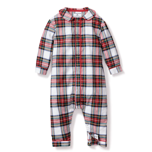 Petite Plume Balmoral Tartan Cambridge Romper