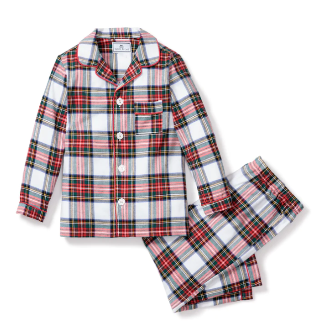 PETITE PLUME Children's Balmoral Tartan Pajama Set