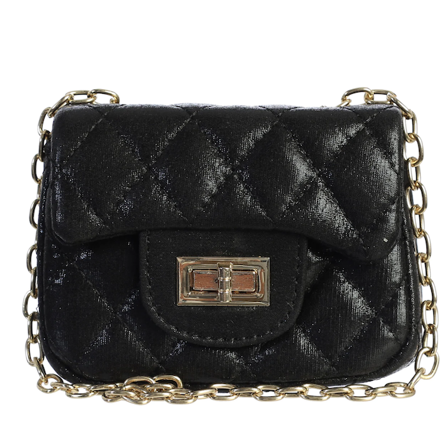 Chanel Vintage Black Satin Mini Square Flap Bag – Dina C's Fab and Funky  Consignment Boutique