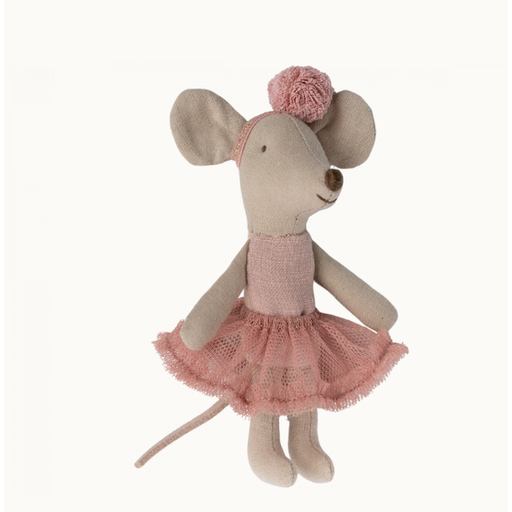 MAILEG Ballerina Mouse, Little Sister - Rose