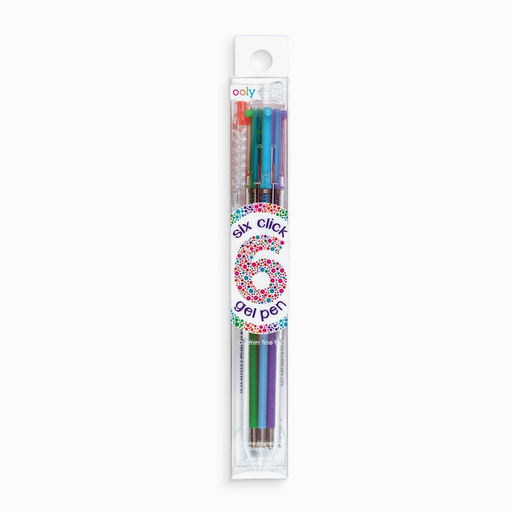 OOLY Six Click Colored Gel Pen - Classic (1 Pack)