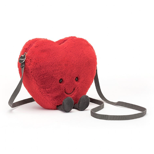 JELLYCAT Amuseable Heart Bag - Red