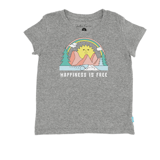 Feather 4 Arrow Happiness is Free Everyday Tee Size 6-12M
