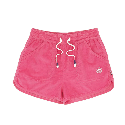 FEATHER 4 ARROW Daisy Corduroy Shorts in Hot Pink