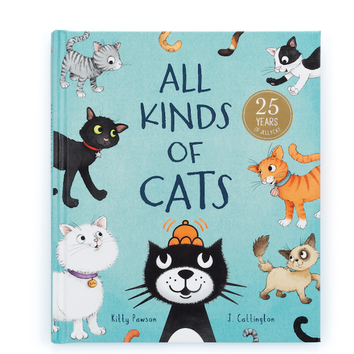 Jellycat All Kinds of Cats Book