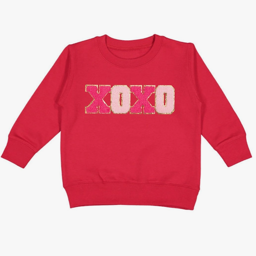SWEET WINK XOXO Patch Valentine's Day Sweatshirt