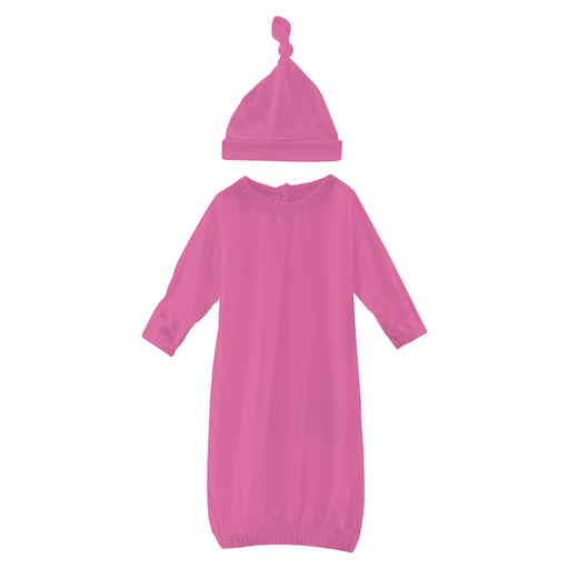 KicKee Pants Layette Gown Converter & Hat Set