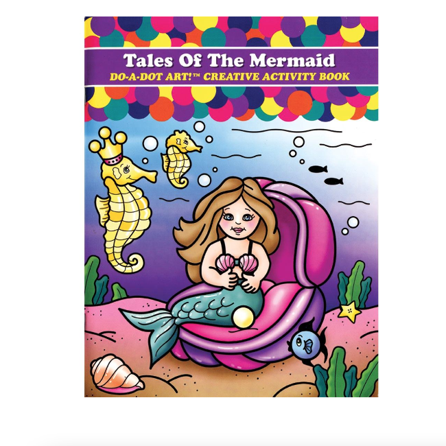 Do A Dot Art Tales of A Mermaid Activity Book