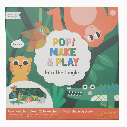 OOLY Pop! Make and Play - Into The Jungle
