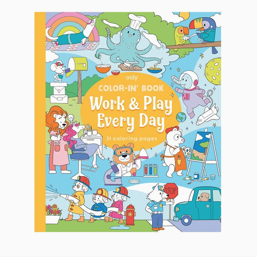 OOLY Work And Play Every Day Coloring Book