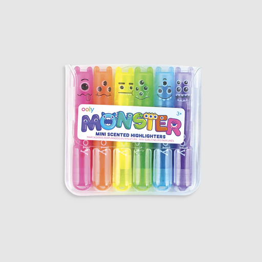 Only Mini Monster Scented Highlighters - Set of 6