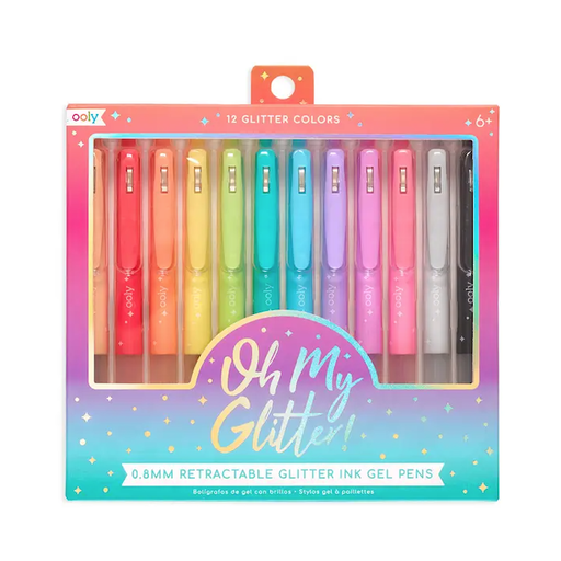 Only Oh My Glitter! Gel Pens - Set of 12