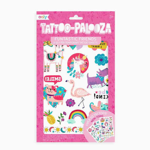 Only Tattoo-Palooza Temporary Tattoos - Funtastic Friends