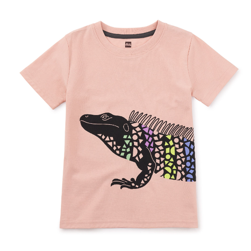 Tea Mosaic Iguana Graphic Tee