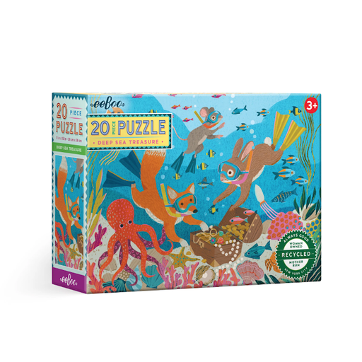 EEBOO Deep Sea Treasure 20 Piece Puzzle