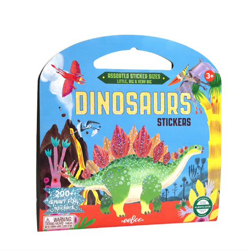 EEBOO Dinosaurs Shiny Sticker Book