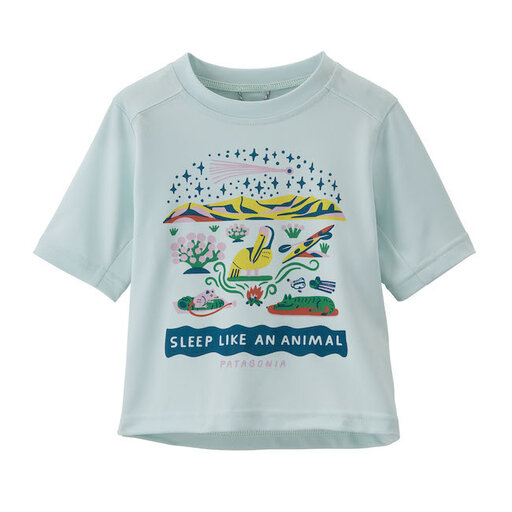 PATAGONIA Baby Capilene Silkweight T-Shirt Shore Snore
