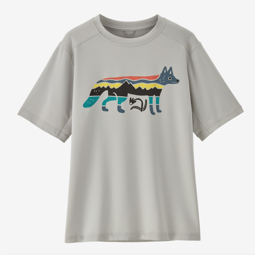 PATAGONIA Kids' Capilene® Silkweight T-Shirt in Fox Fitz