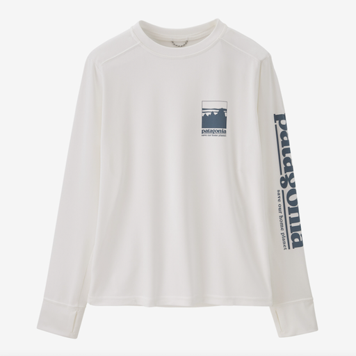PATAGONIA Kids' Long-Sleeved Capilene Silkweight UPF T-Shirt Alpine Icon