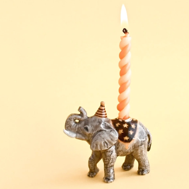 Camp Hollow Elephant Cake Topper