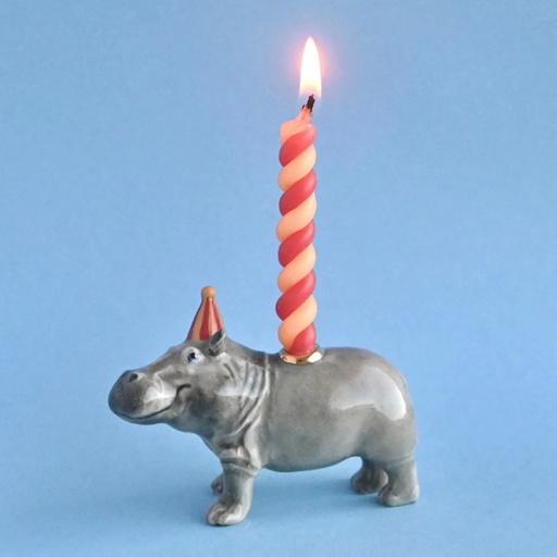 CAMP HOLLOW Hippo Cake Topper