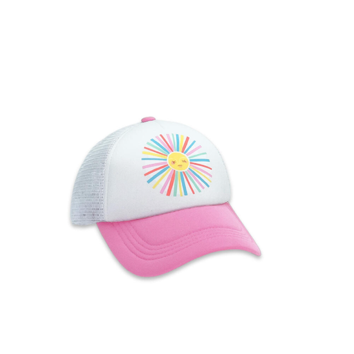 FEATHER 4 ARROW Rainbow Sun Trucker Hat