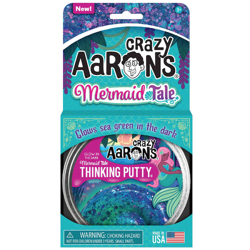 Crazy Aaron's Mermaid Tale - Full Size 4" Thinking Putty Tin